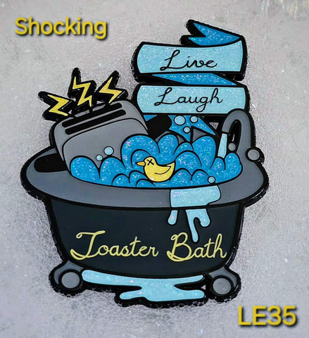 Toaster Bath Pin Singles