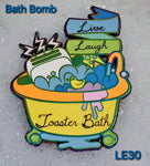 Toaster Bath Pin Singles