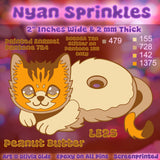 Nyan Sprinles Pin Singles Presale