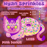 Nyan Sprinles Pin Singles Presale