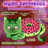 Nyan Sprinles Pin Singles Presale