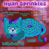 Nyan Sprinles Pin Singles Presale