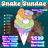 Snake Sundae Lapel Pin Set