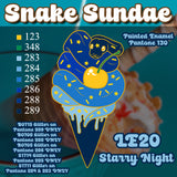 Snake Sundae Lapel Pin Set