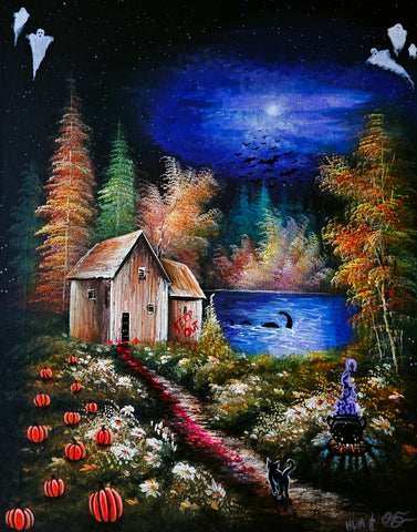 Coven Cottage Print