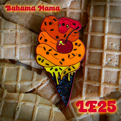 Snake Sundae Lapel Pin Singles