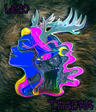Deer Lady Singles Pin