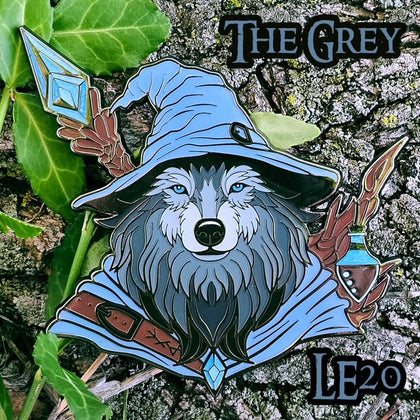 Gandalf the Greyfur Set Lapel Pin