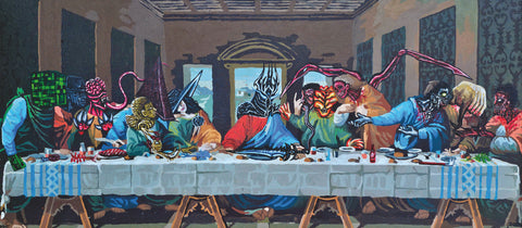 Undead Last Supper Print